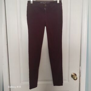 American Eagle Outfitters Deep Purple Jeggings